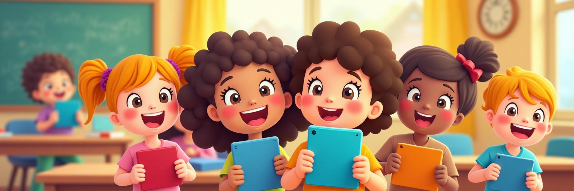 Kinderen leren samen